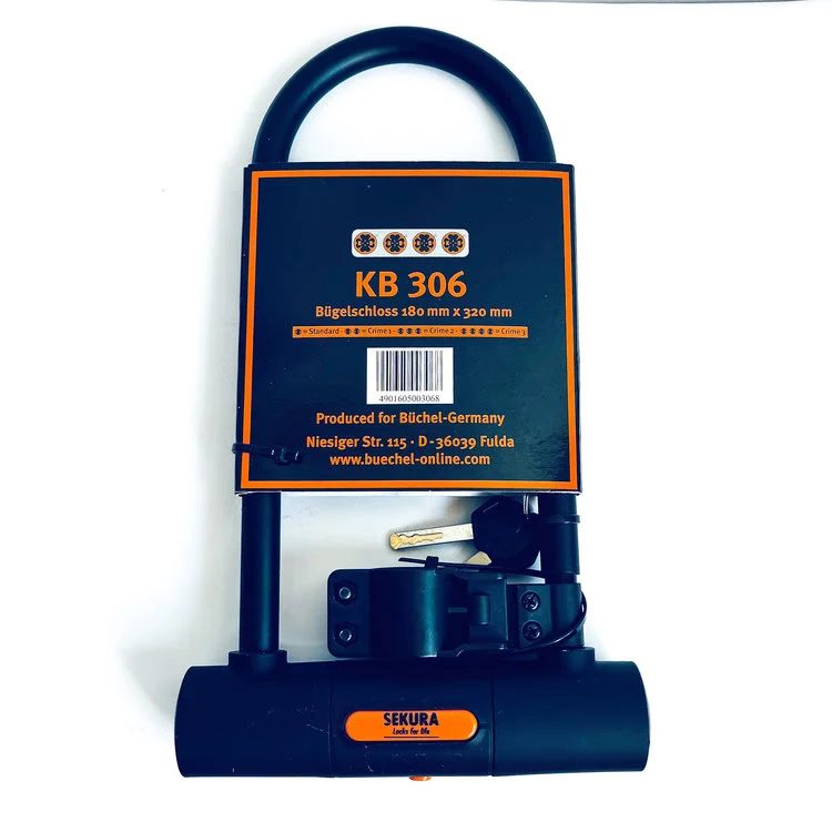 Zapięcie rowerowe U-Lock Sekura
